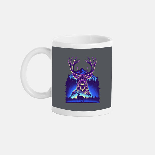 Winter Deer-None-Mug-Drinkware-rmatix