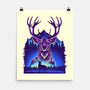 Winter Deer-None-Matte-Poster-rmatix