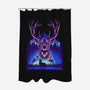 Winter Deer-None-Polyester-Shower Curtain-rmatix