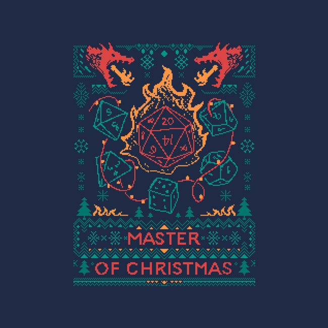 Master Of Christmas Dice-Womens-V-Neck-Tee-marsdkart