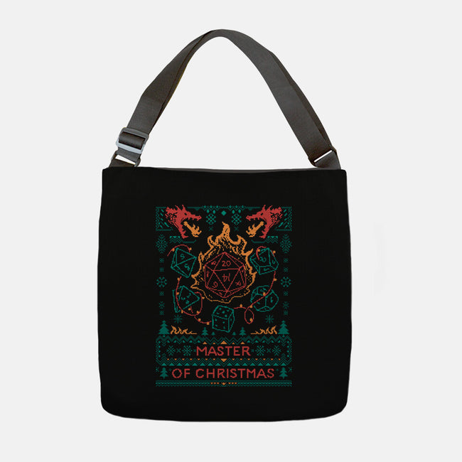 Master Of Christmas Dice-None-Adjustable Tote-Bag-marsdkart