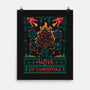 Master Of Christmas Dice-None-Matte-Poster-marsdkart