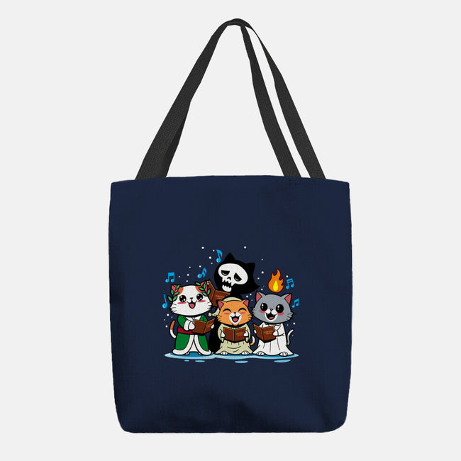 A Catmas Carol-None-Basic Tote-Bag-Boggs Nicolas