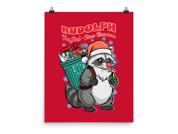 Rudolph The Red Nose Raccoon