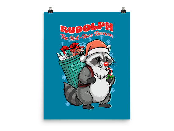 Rudolph The Red Nose Raccoon