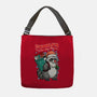 Rudolph The Red Nose Raccoon-None-Adjustable Tote-Bag-palmstreet