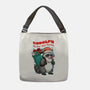 Rudolph The Red Nose Raccoon-None-Adjustable Tote-Bag-palmstreet