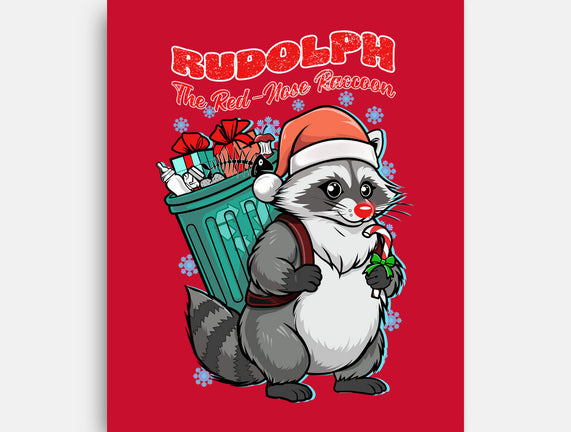 Rudolph The Red Nose Raccoon