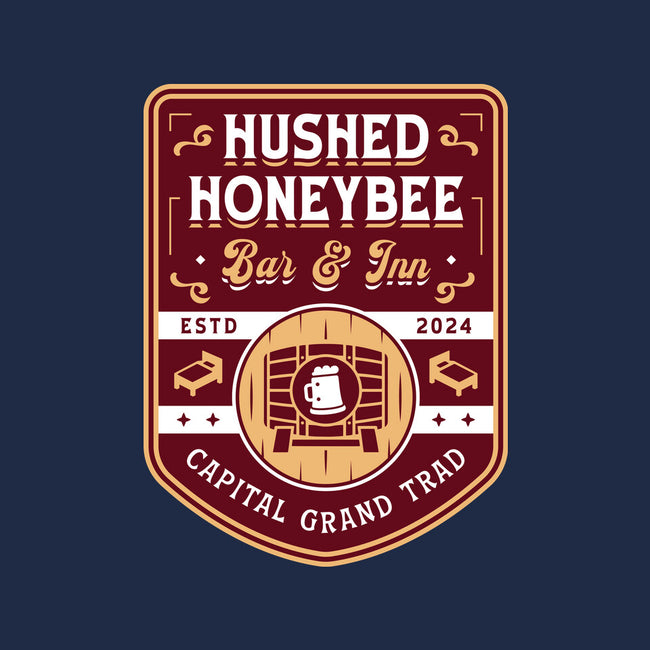 Hushed Honeybee Inn Emblem-None-Drawstring-Bag-LAGELANTEE