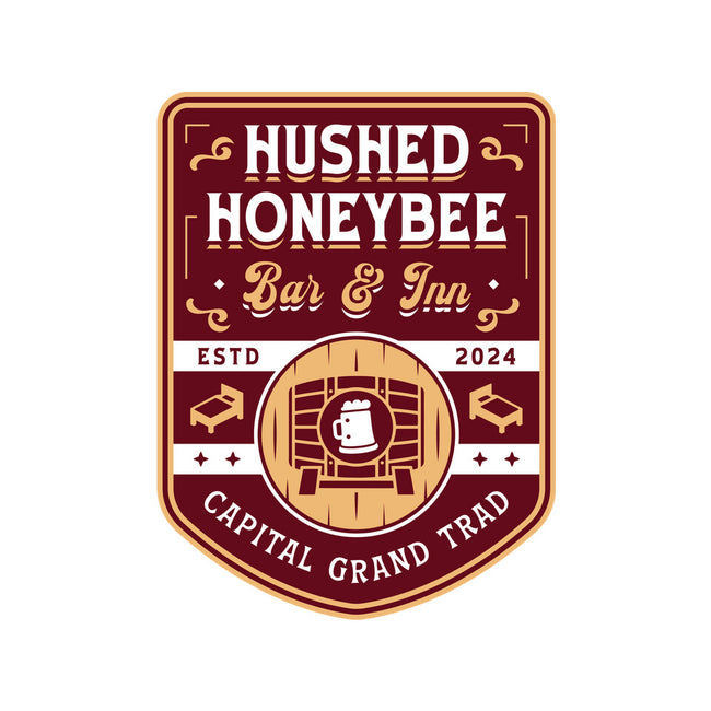 Hushed Honeybee Inn Emblem-None-Stretched-Canvas-LAGELANTEE