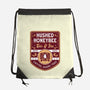 Hushed Honeybee Inn Emblem-None-Drawstring-Bag-LAGELANTEE