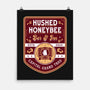 Hushed Honeybee Inn Emblem-None-Matte-Poster-LAGELANTEE