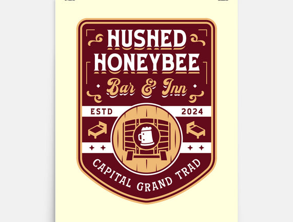 Hushed Honeybee Inn Emblem