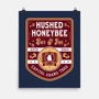 Hushed Honeybee Inn Emblem-None-Matte-Poster-LAGELANTEE