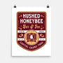 Hushed Honeybee Inn Emblem-None-Matte-Poster-LAGELANTEE