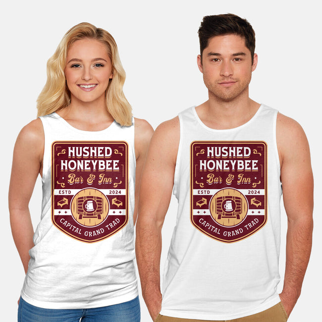 Hushed Honeybee Inn Emblem-Unisex-Basic-Tank-LAGELANTEE