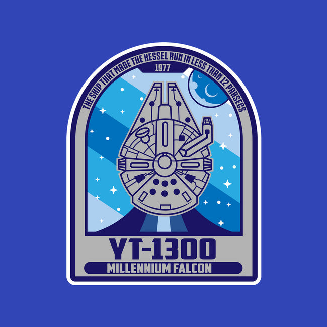 YT-1300 Millennium Falcon-Mens-Heavyweight-Tee-SuperEdu