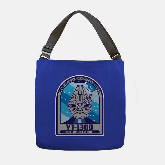 YT-1300 Millennium Falcon-None-Adjustable Tote-Bag-SuperEdu