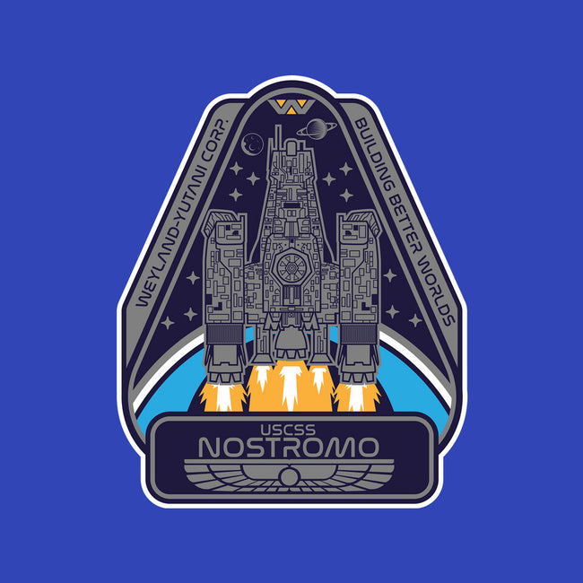 USCSS Nostromo-Womens-Fitted-Tee-SuperEdu