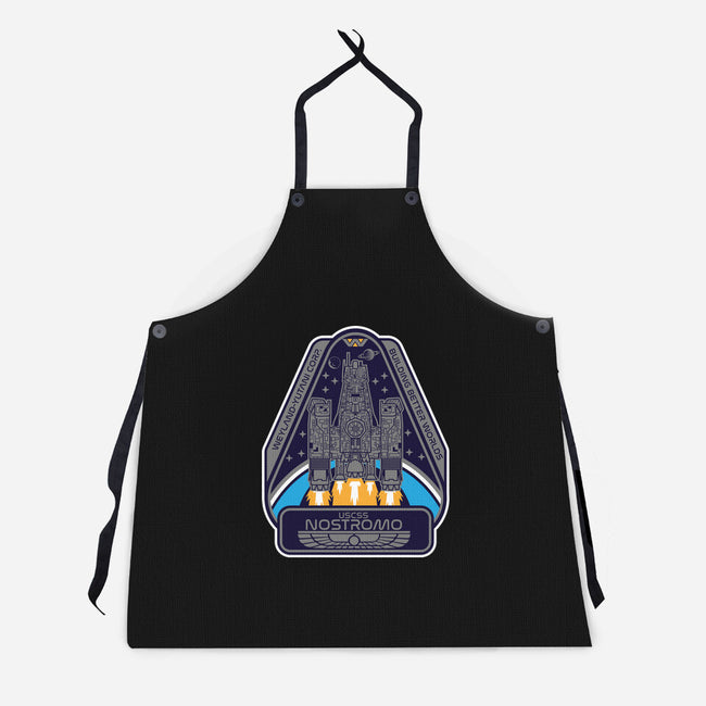 USCSS Nostromo-Unisex-Kitchen-Apron-SuperEdu