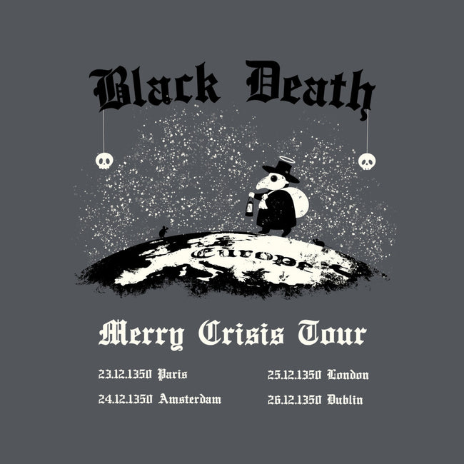 Black Death Merry Crisis Tour-Unisex-Crew Neck-Sweatshirt-Mattania