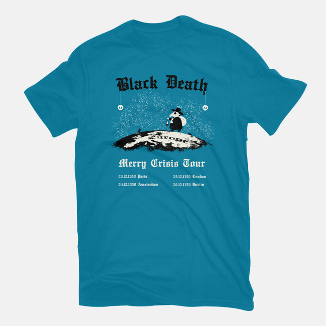 Black Death Merry Crisis Tour-Mens-Basic-Tee-Mattania