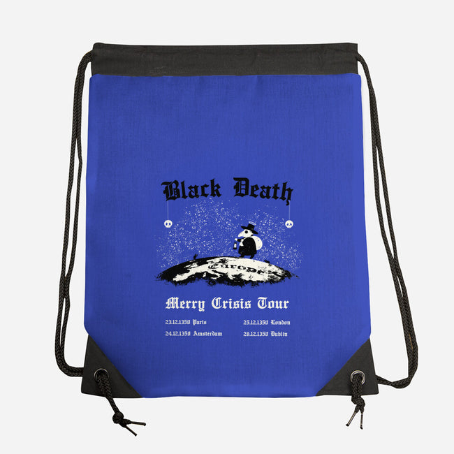 Black Death Merry Crisis Tour-None-Drawstring-Bag-Mattania