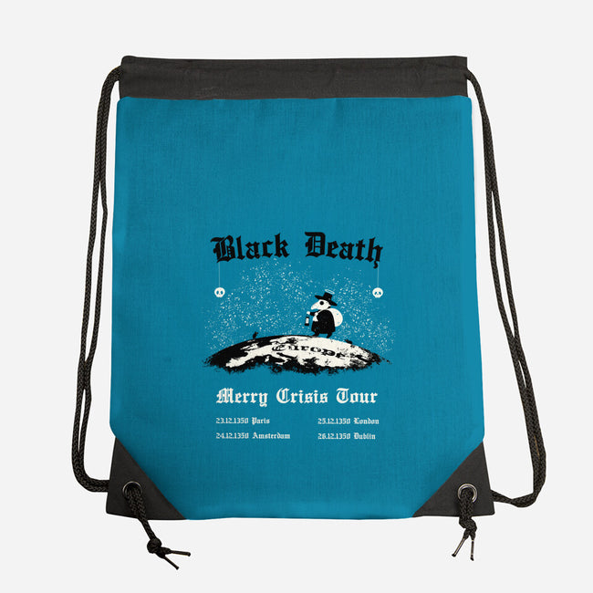 Black Death Merry Crisis Tour-None-Drawstring-Bag-Mattania