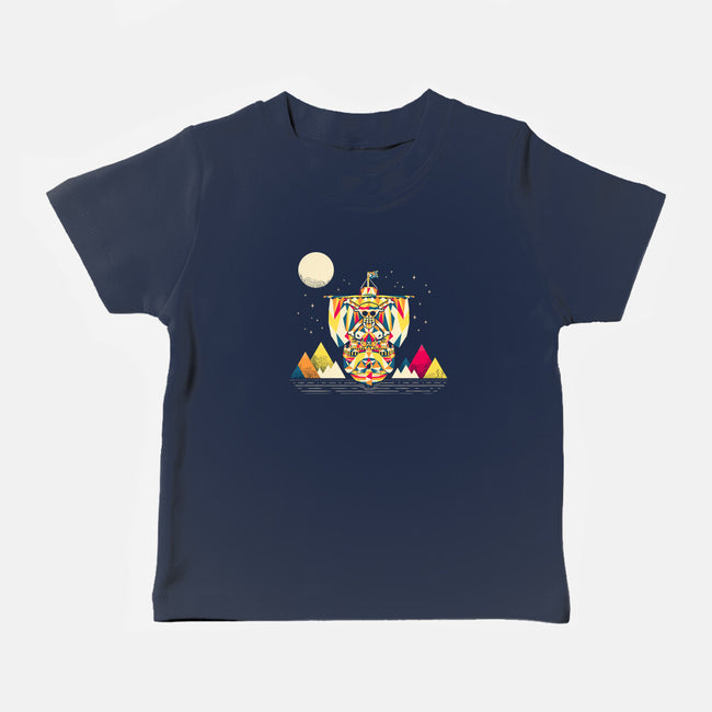 Merry Sailing-Baby-Basic-Tee-rocketman_art