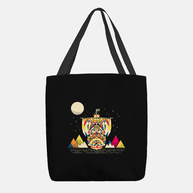 Merry Sailing-None-Basic Tote-Bag-rocketman_art