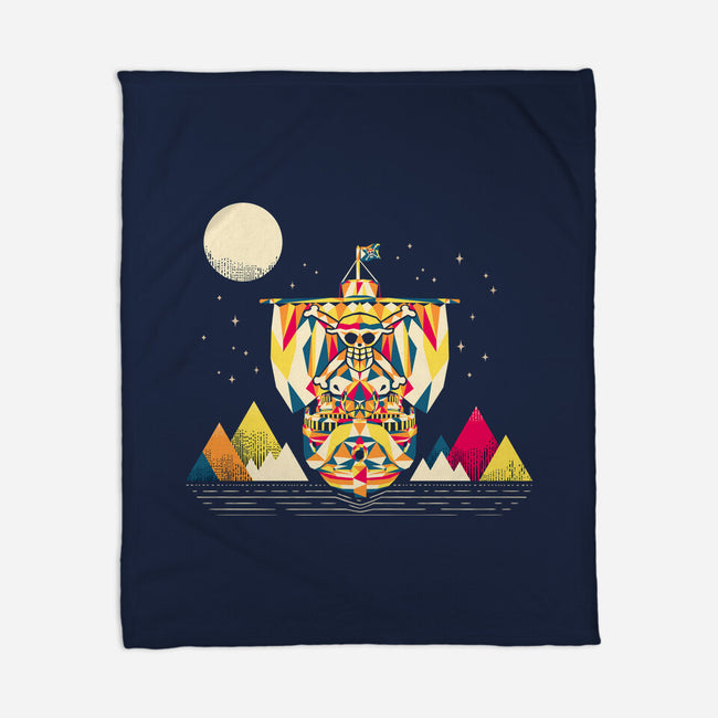 Merry Sailing-None-Fleece-Blanket-rocketman_art