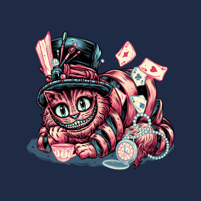 Cat Of Mystery-None-Drawstring-Bag-glitchygorilla