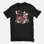 Cat Of Mystery-Womens-Basic-Tee-glitchygorilla