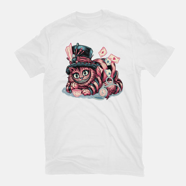 Cat Of Mystery-Mens-Basic-Tee-glitchygorilla