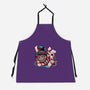 Cat Of Mystery-Unisex-Kitchen-Apron-glitchygorilla