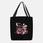 Cat Of Mystery-None-Basic Tote-Bag-glitchygorilla