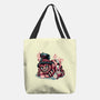 Cat Of Mystery-None-Basic Tote-Bag-glitchygorilla