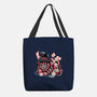 Cat Of Mystery-None-Basic Tote-Bag-glitchygorilla