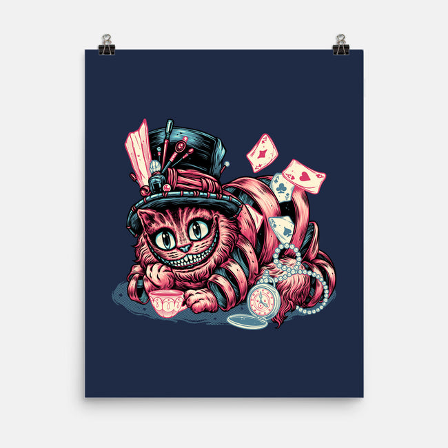 Cat Of Mystery-None-Matte-Poster-glitchygorilla