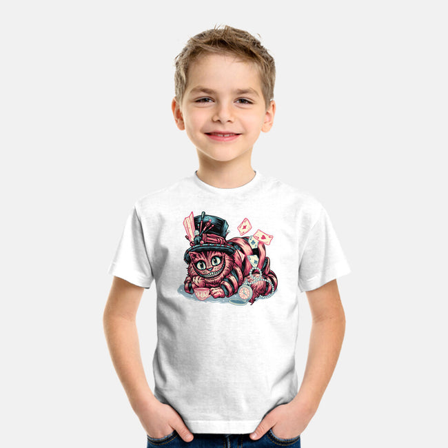 Cat Of Mystery-Youth-Basic-Tee-glitchygorilla