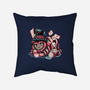 Cat Of Mystery-None-Removable Cover w Insert-Throw Pillow-glitchygorilla