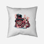 Cat Of Mystery-None-Removable Cover w Insert-Throw Pillow-glitchygorilla