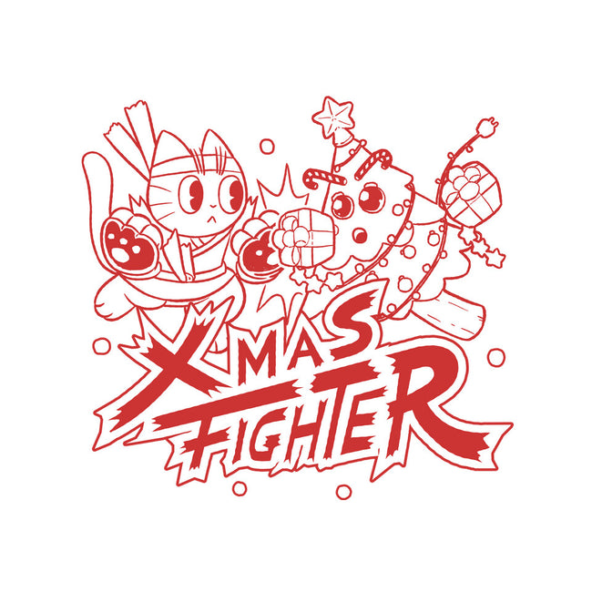 Xmas Fighter-None-Glossy-Sticker-naomori