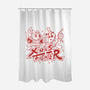 Xmas Fighter-None-Polyester-Shower Curtain-naomori