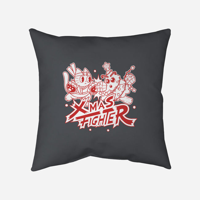 Xmas Fighter-None-Removable Cover w Insert-Throw Pillow-naomori