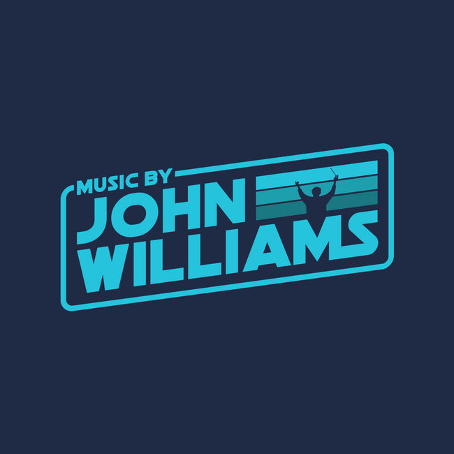 Music By John Williams-Womens-Basic-Tee-rocketman_art