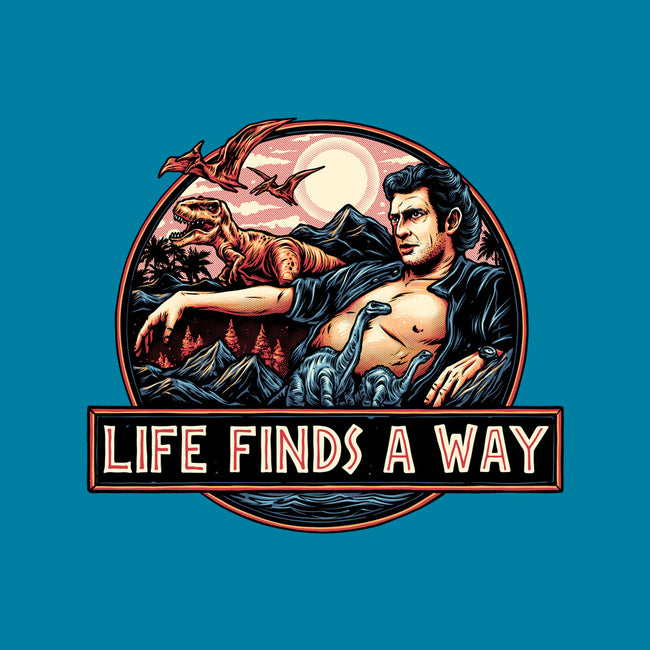 It Will Find A Way-None-Drawstring-Bag-glitchygorilla