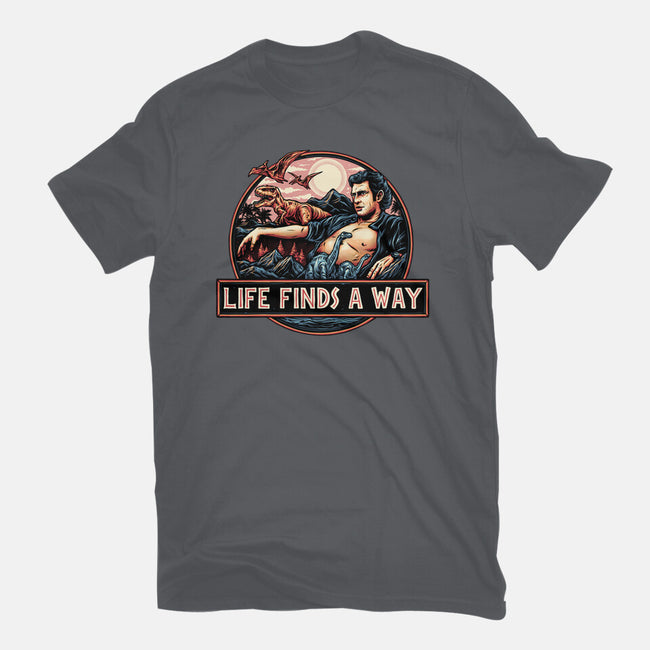 It Will Find A Way-Womens-Basic-Tee-glitchygorilla