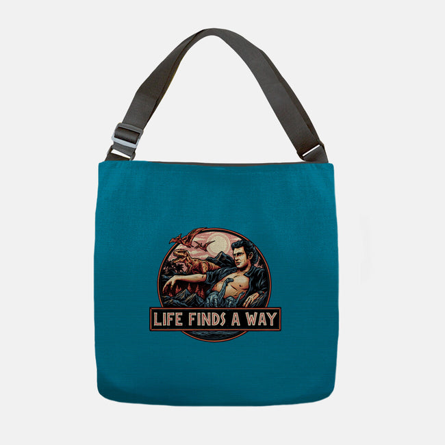 It Will Find A Way-None-Adjustable Tote-Bag-glitchygorilla