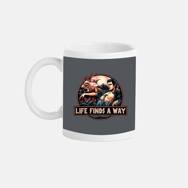 It Will Find A Way-None-Mug-Drinkware-glitchygorilla